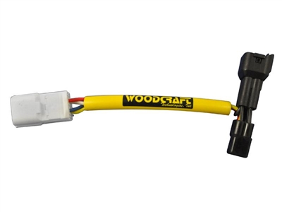 Woodcraft Key switch elimination harness Kawasaki ZX6R 13-16